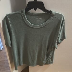 Old Navy Women's Olive Short Sleeve Tee